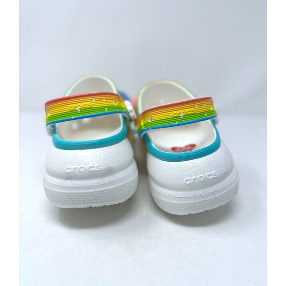 Crocs Care Bears Clog Size Multicolor Light Up S'allume shoes Women's 7 - RARE - Picture 14 of 15